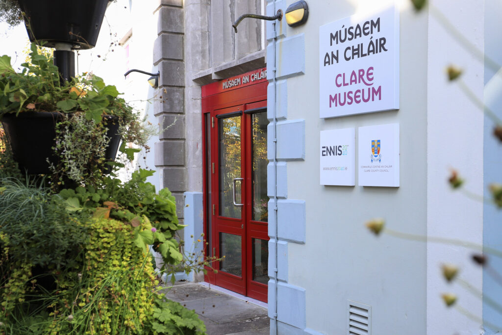 Museum building exterior, showing step-free access to the front door