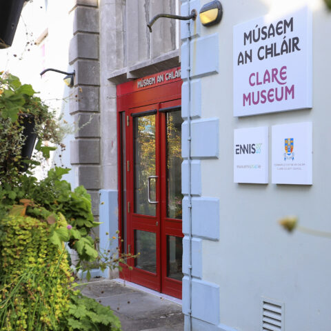 Museum building exterior, showing step-free access to the front door